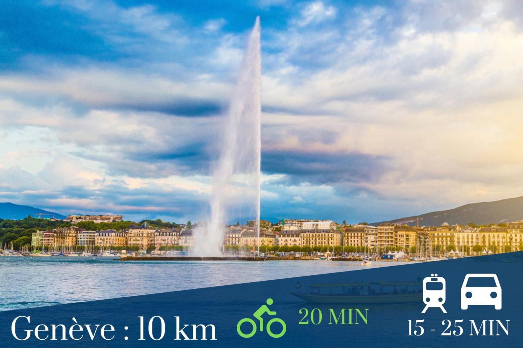 Homey Colibri - New / Free Parking/ Proche Gare Annemasse / Aux Portes De Genevegeneve Exterior photo
